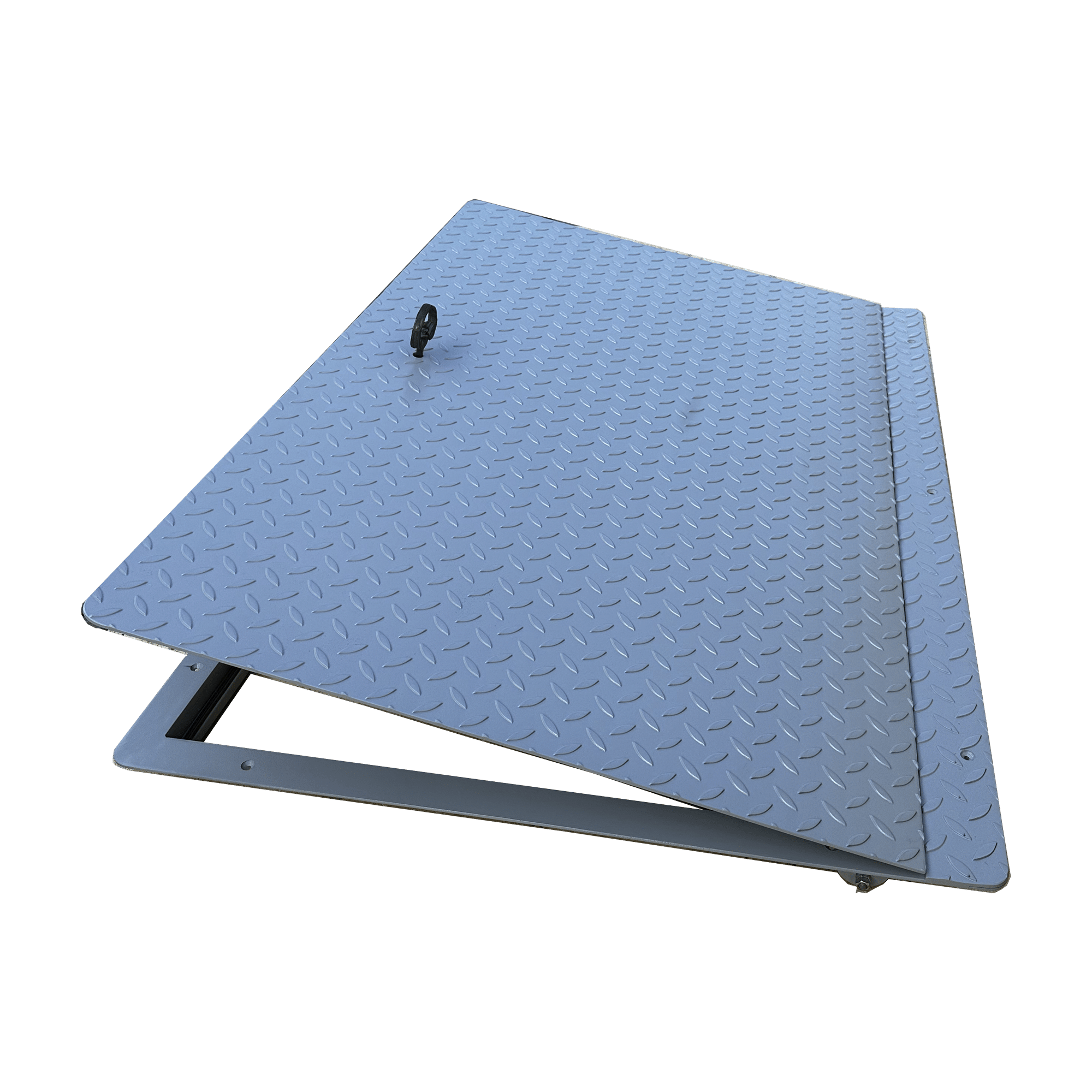 Bodenluke Schachtabdeckung 60 x 100 cm Verstärkte
