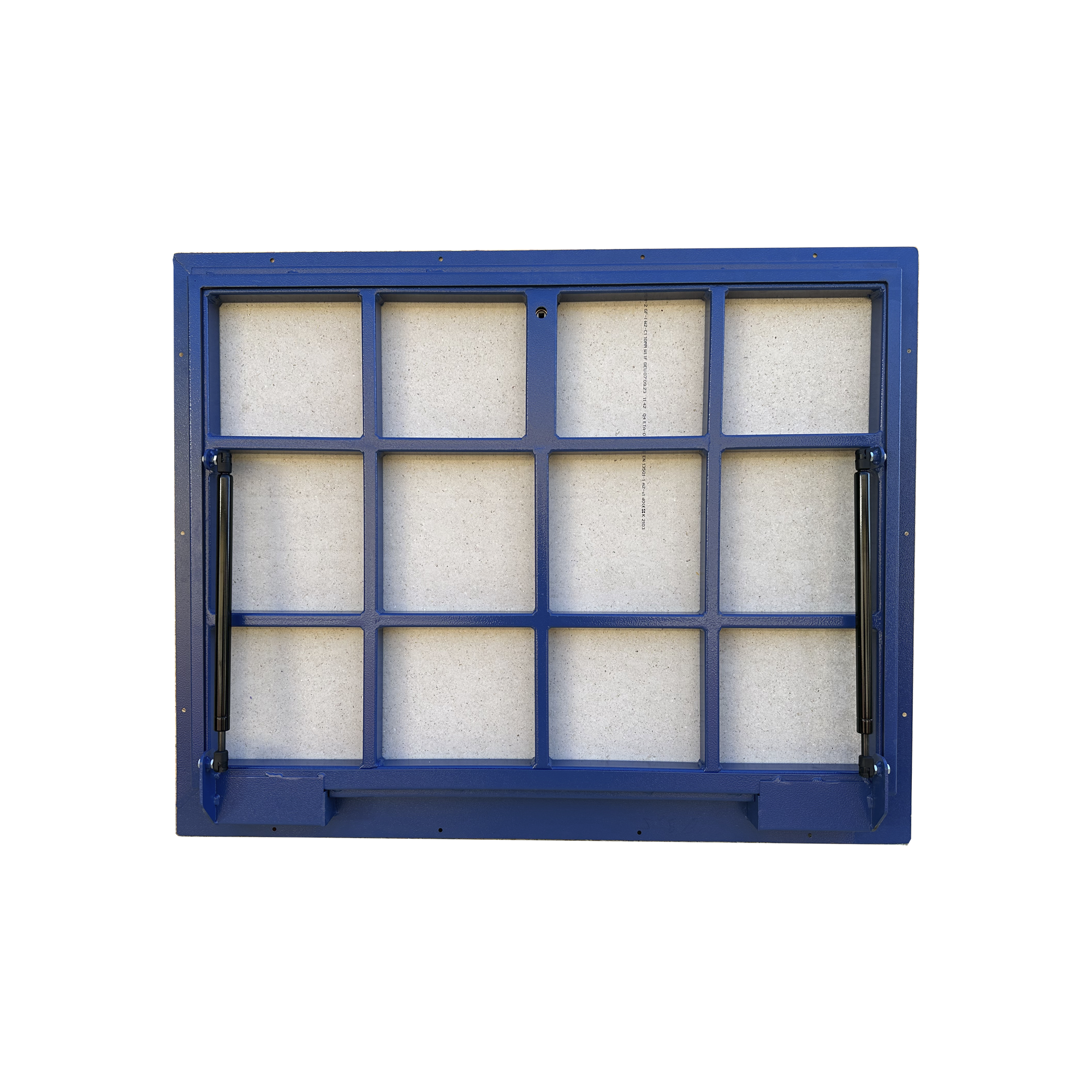 Bodenluke Schachtabdeckung 90 x 130 cm Wasserdicht