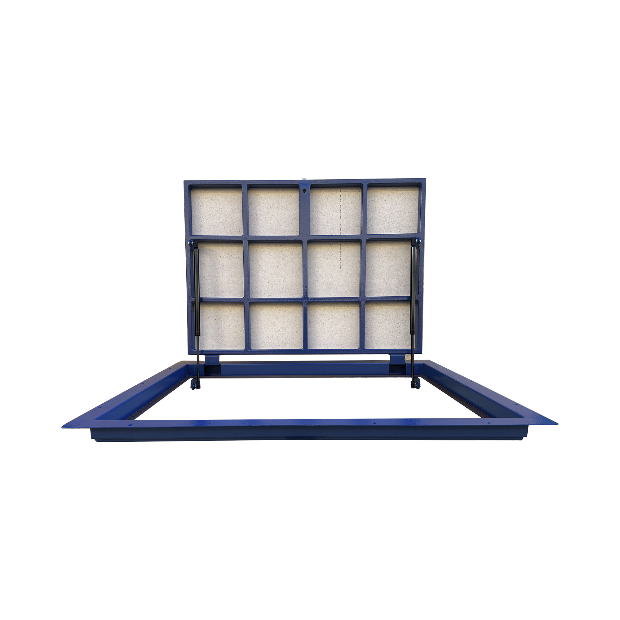 Bodenluke Schachtabdeckung 90 x 130 cm Wasserdicht