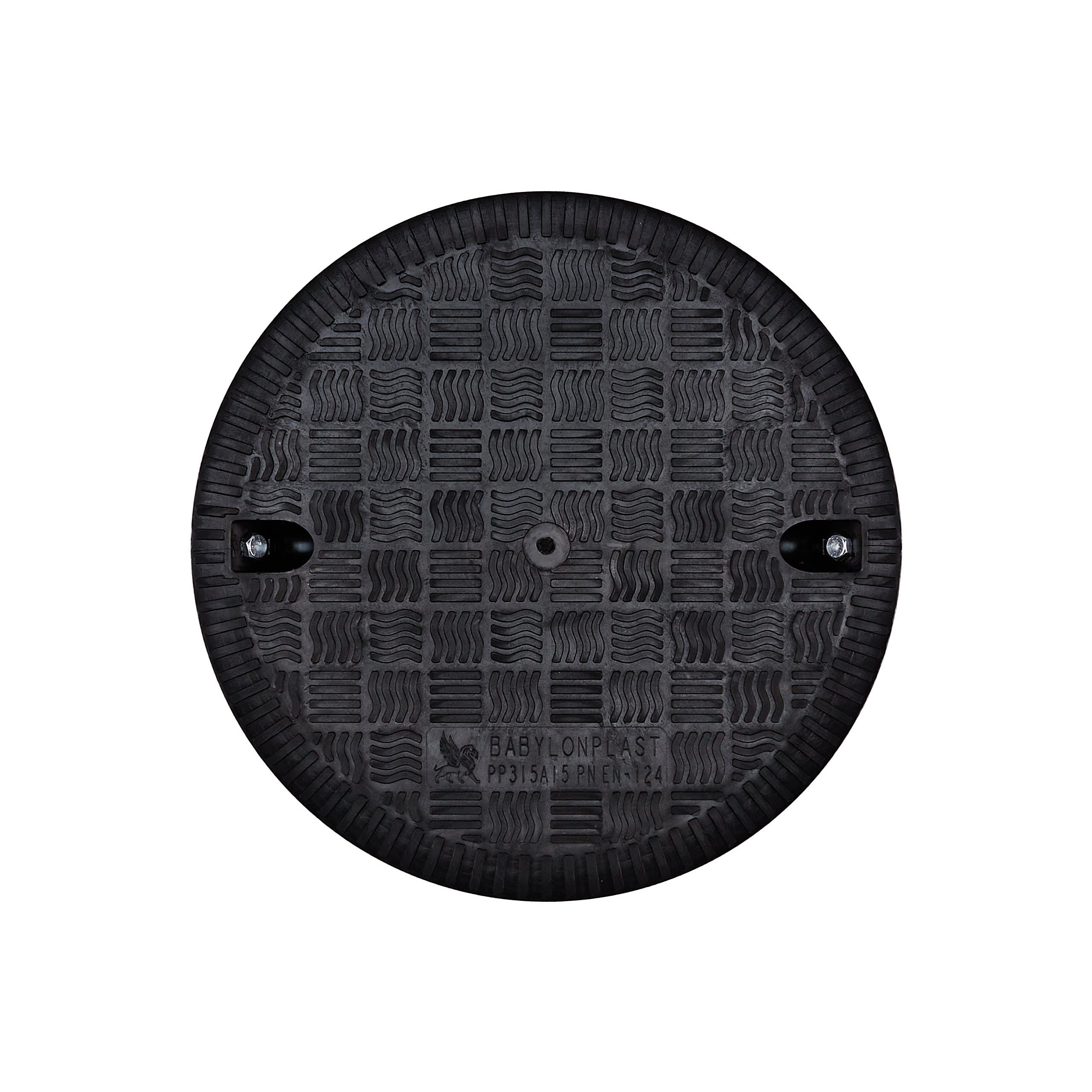 Rohrschachtabdeckung DN315 A15 BabylonPlast™ Schwarz