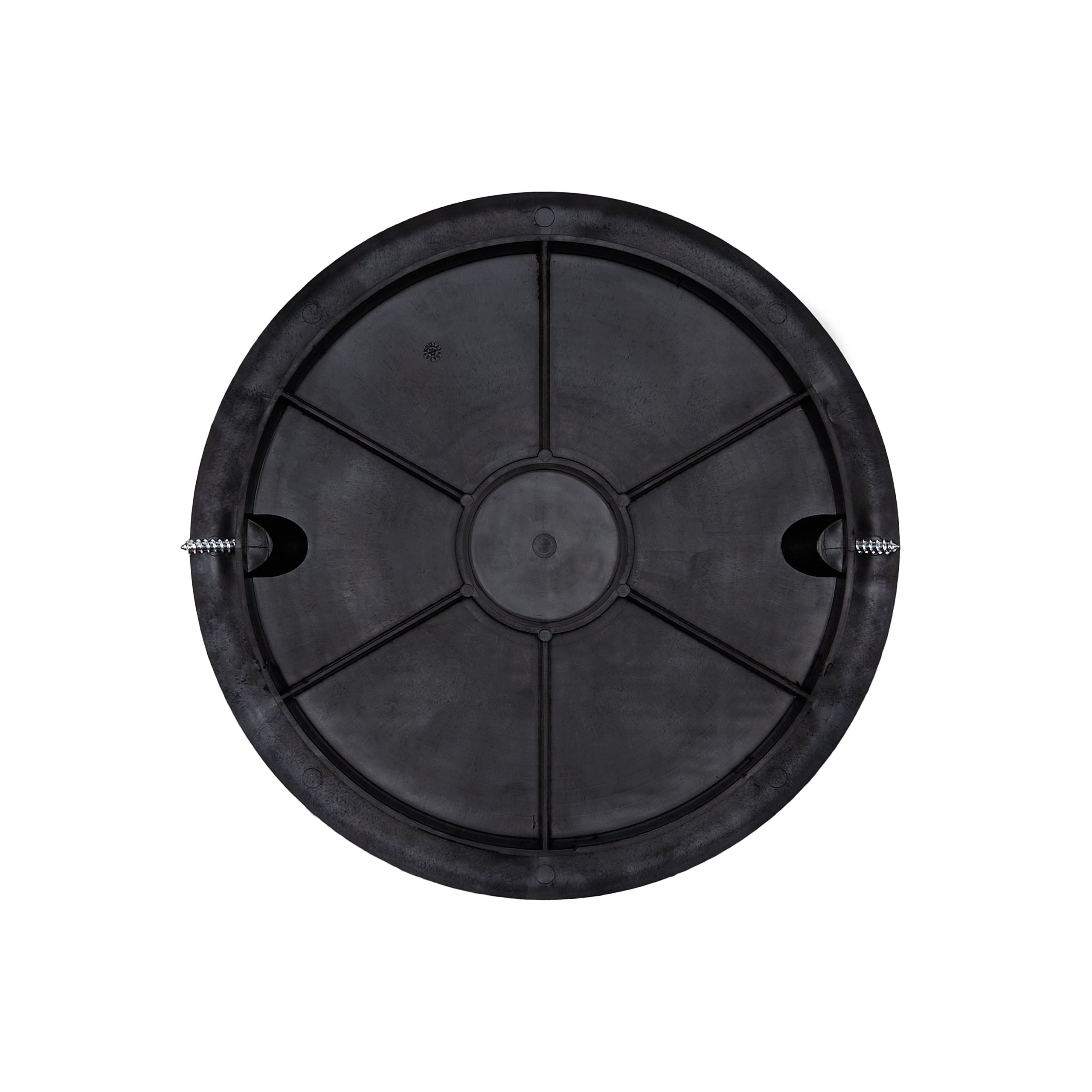 Rohrschachtabdeckung DN315 A15 BabylonPlast™ Schwarz