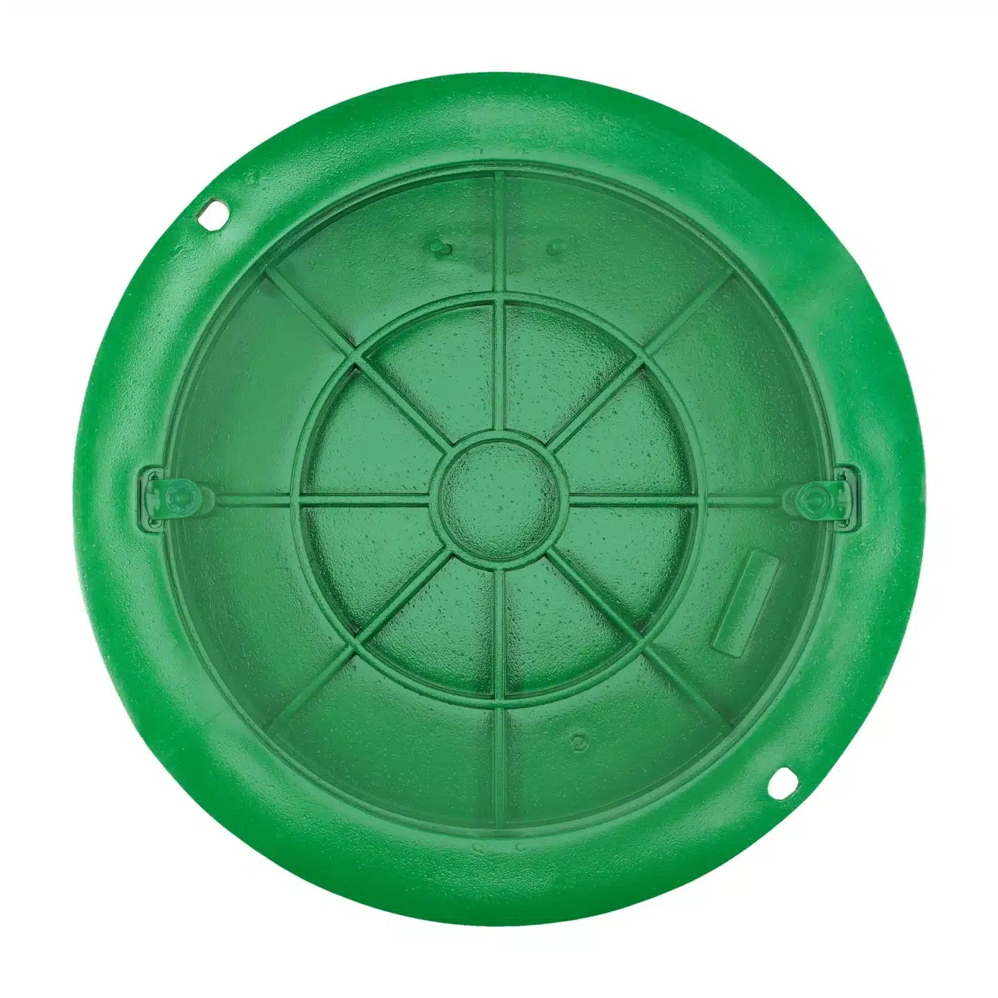 Schachtabdeckung DN600/750 PE BabylonPlast™ A15 Mit Schloss Grün