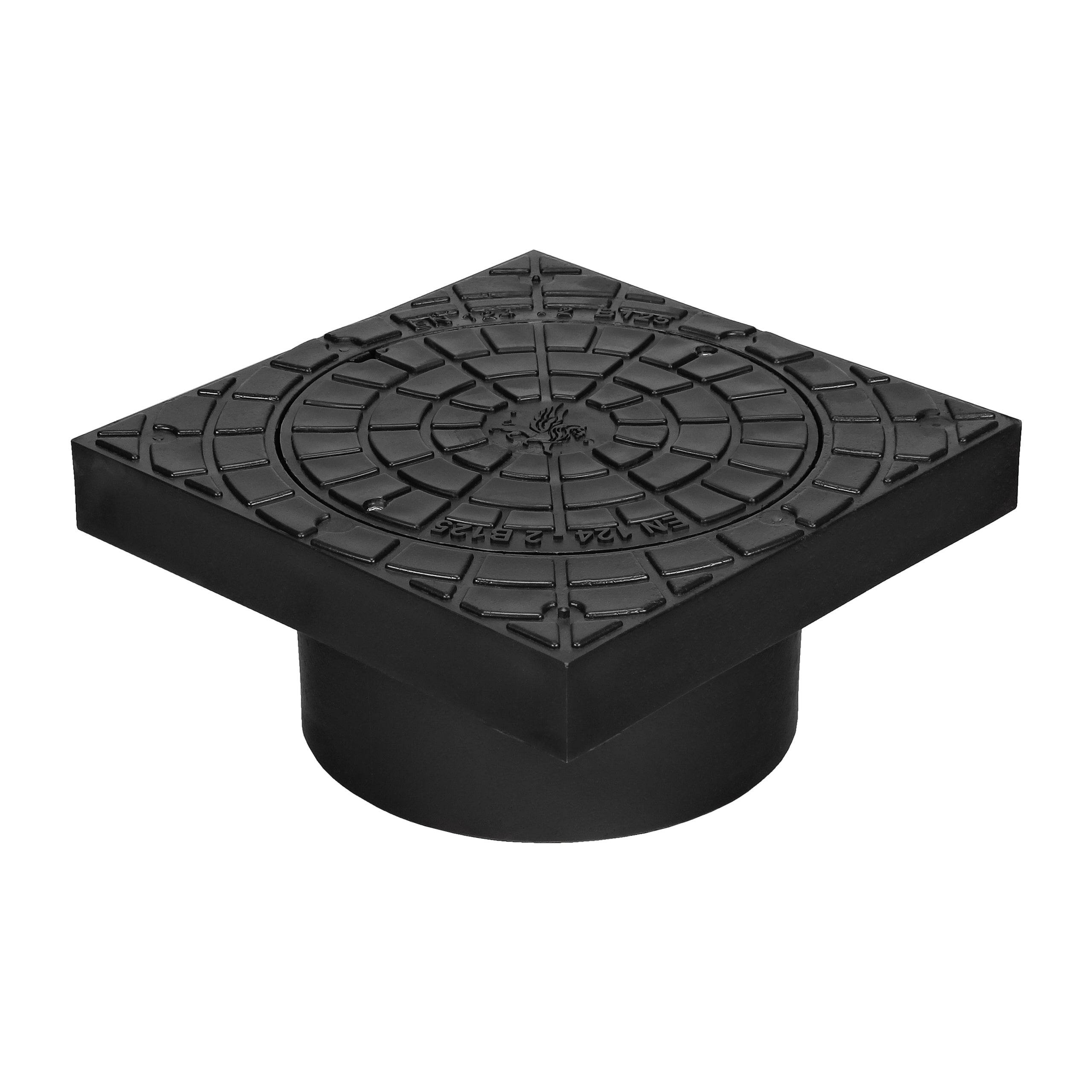 Schachtabdeckung für Teleskopschacht KG 315 mm BabylonPlast™ B125