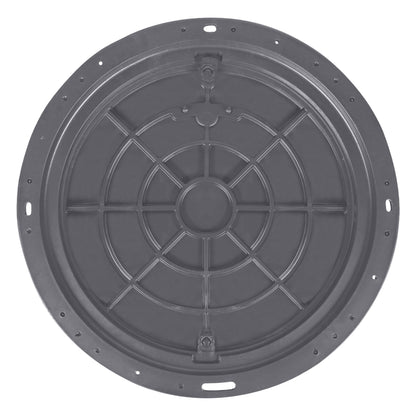 Schachtabdeckung DN600/780 BabylonPlast™ A15 Mit Schloss Grau